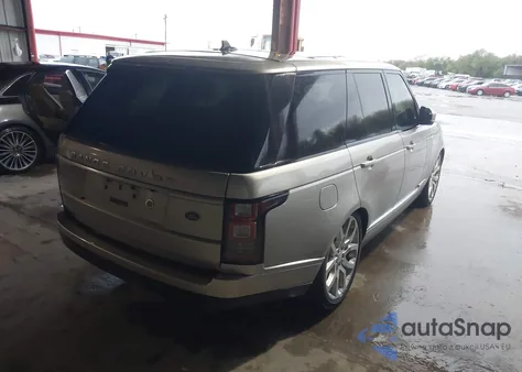 2016 Land Rover Range Rover 3.0L V6 Supercharged Hse z USA, uszkodzony, nr VIN SALGS2VF7GA283673